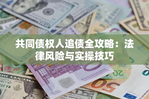 武汉共同债权人追债全攻略：法律风险与实操技巧