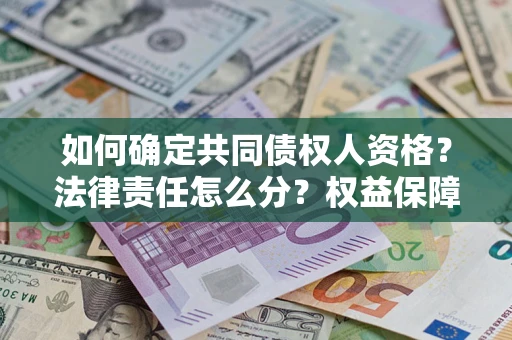 武汉如何确定共同债权人资格？法律责任怎么分？权益保障技巧揭秘！