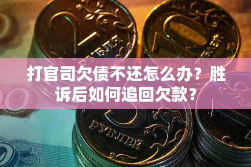 武汉打官司欠债不还怎么办？胜诉后如何追回欠款？