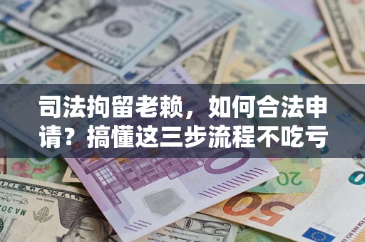 武汉司法拘留老赖，如何合法申请？搞懂这三步流程不吃亏！