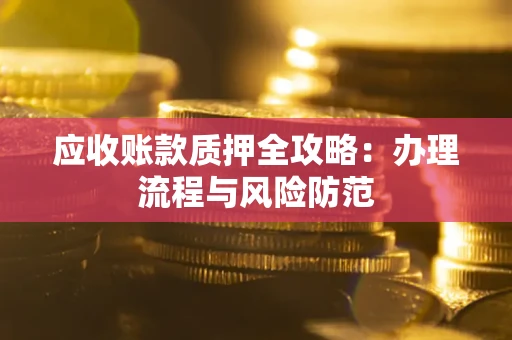 武汉应收账款质押全攻略：办理流程与风险防范