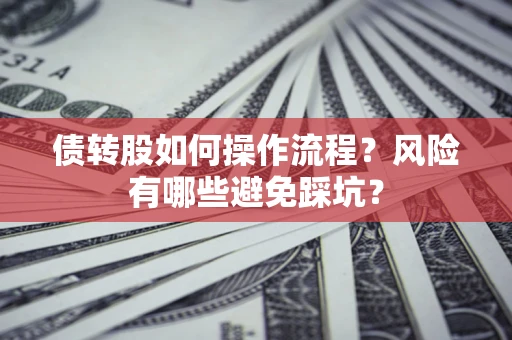武汉债转股如何操作流程?风险有哪些避免踩坑? 武汉债转股如何操作流程?风险有哪些避免踩坑?