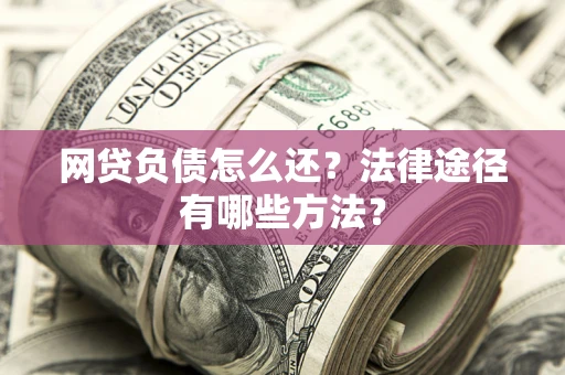 武汉网贷负债怎么还？法律途径有哪些方法？