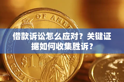 武汉借款诉讼怎么应对？关键证据如何收集胜诉？
