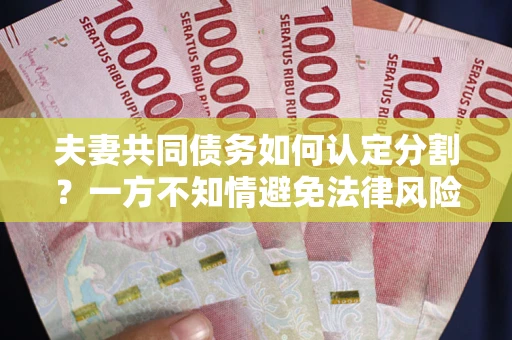 武汉夫妻共同债务如何认定分割？一方不知情避免法律风险必看！